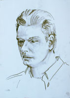 Frank 01, Portrait, Pastell